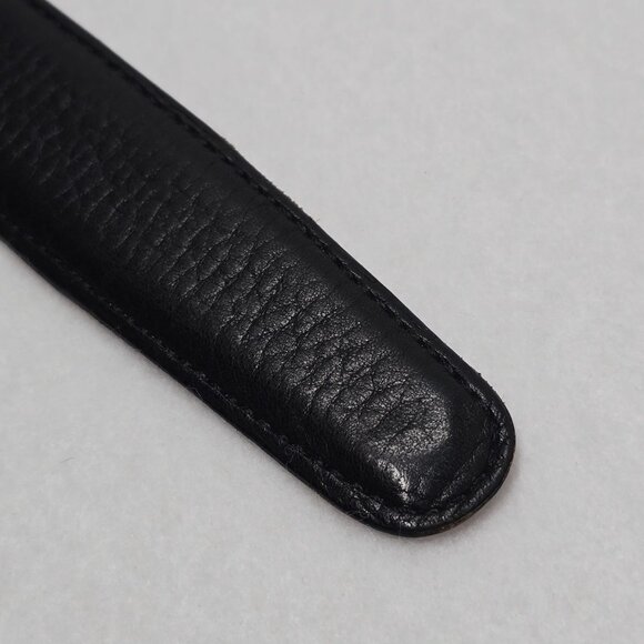 Martin Dingman Belt Mens Sz 40 Premium European Calfskin Black Leather - Picture 9 of 16